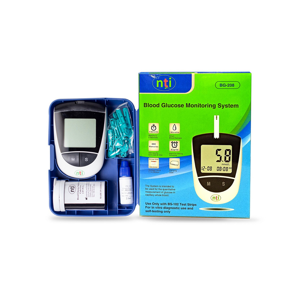 NTI Blood Glucose Monitoring System | BGM-208