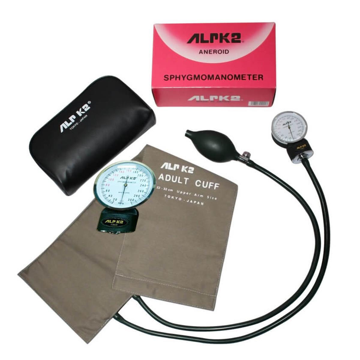 ALPK2 Blood Pressure Machine With Stethoscope | Manual Aneroid BP Monitor - Image 4