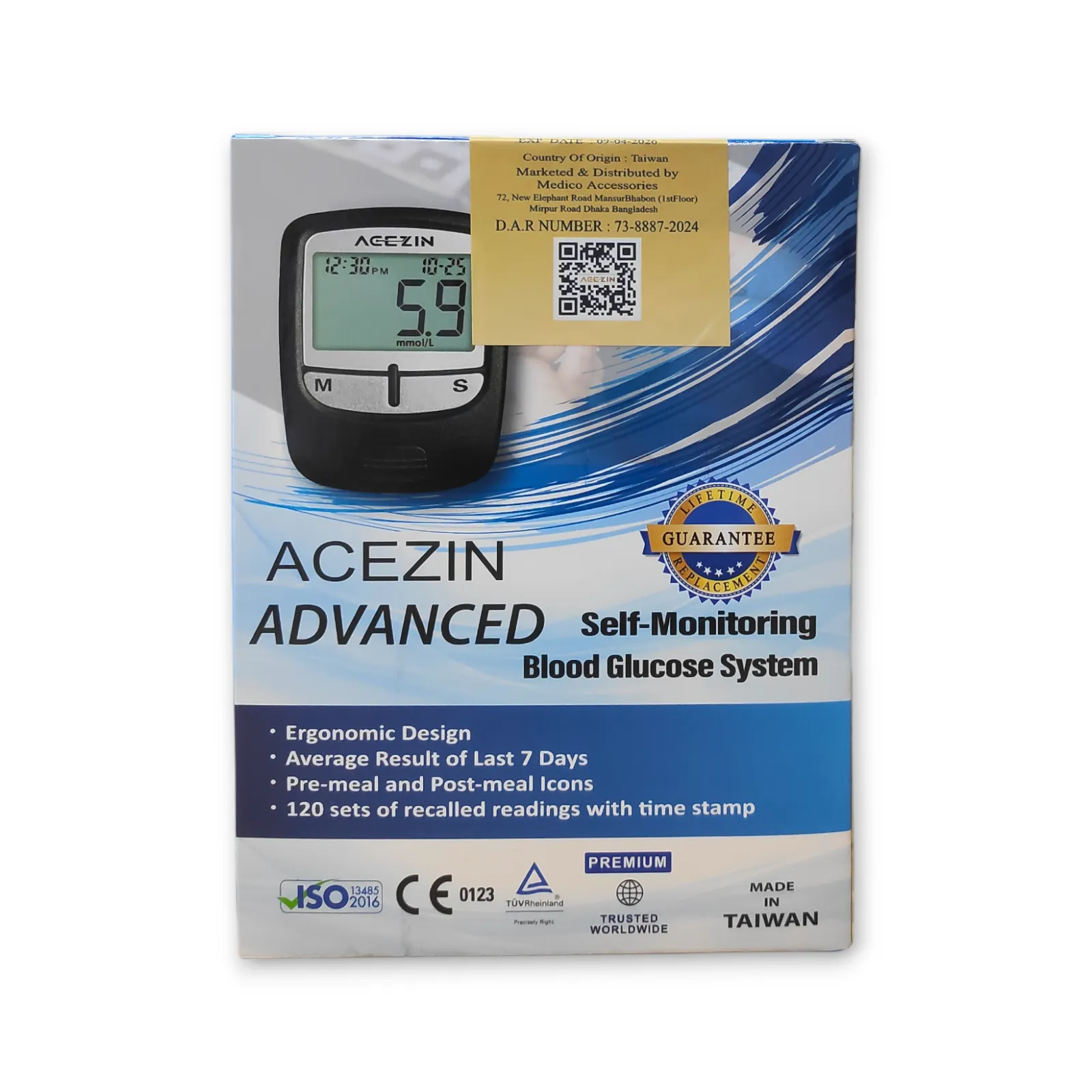 Acezin Advanced Self-Monitoring Blood Glucose System - Image 2