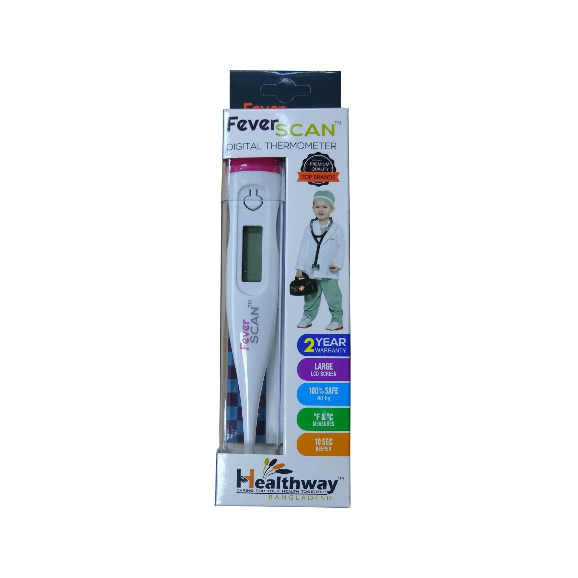 FeverScan Digital Thermometer Hard Tip